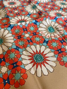 Loewe "Al-Andalus" Foulard Silk Scarf